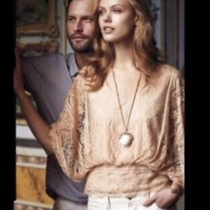 Anthropologie Beyond Vintage lace blouse